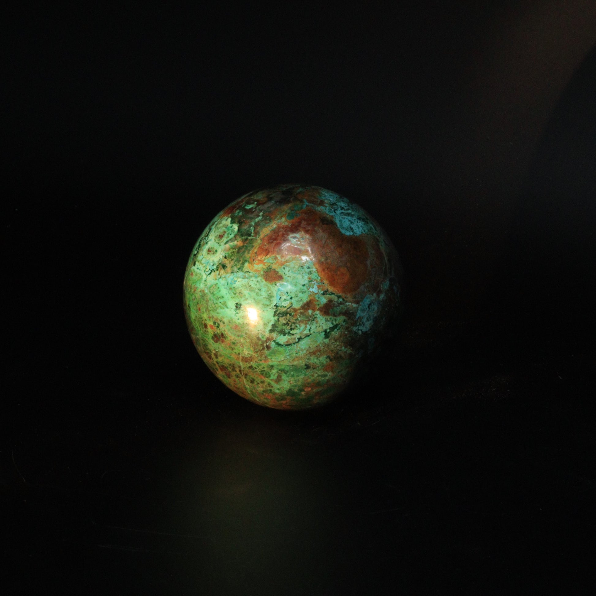 Shattukite sphere - 7