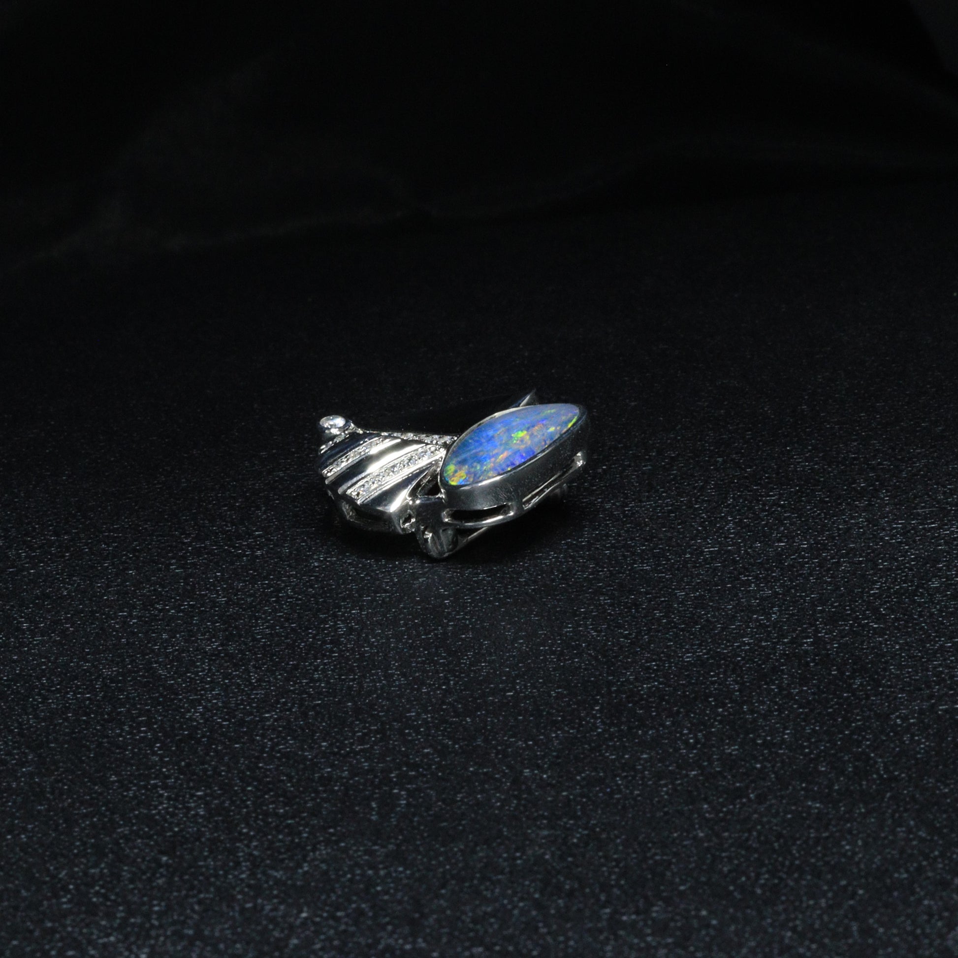 Australian Opal Doublet Brooch or Necklace 