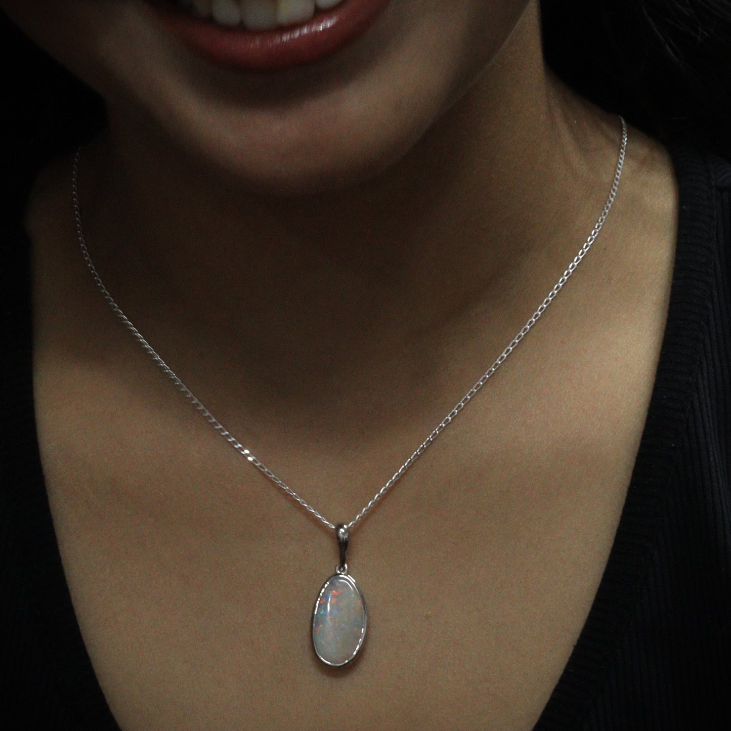Opal Boulder pendant - 1052