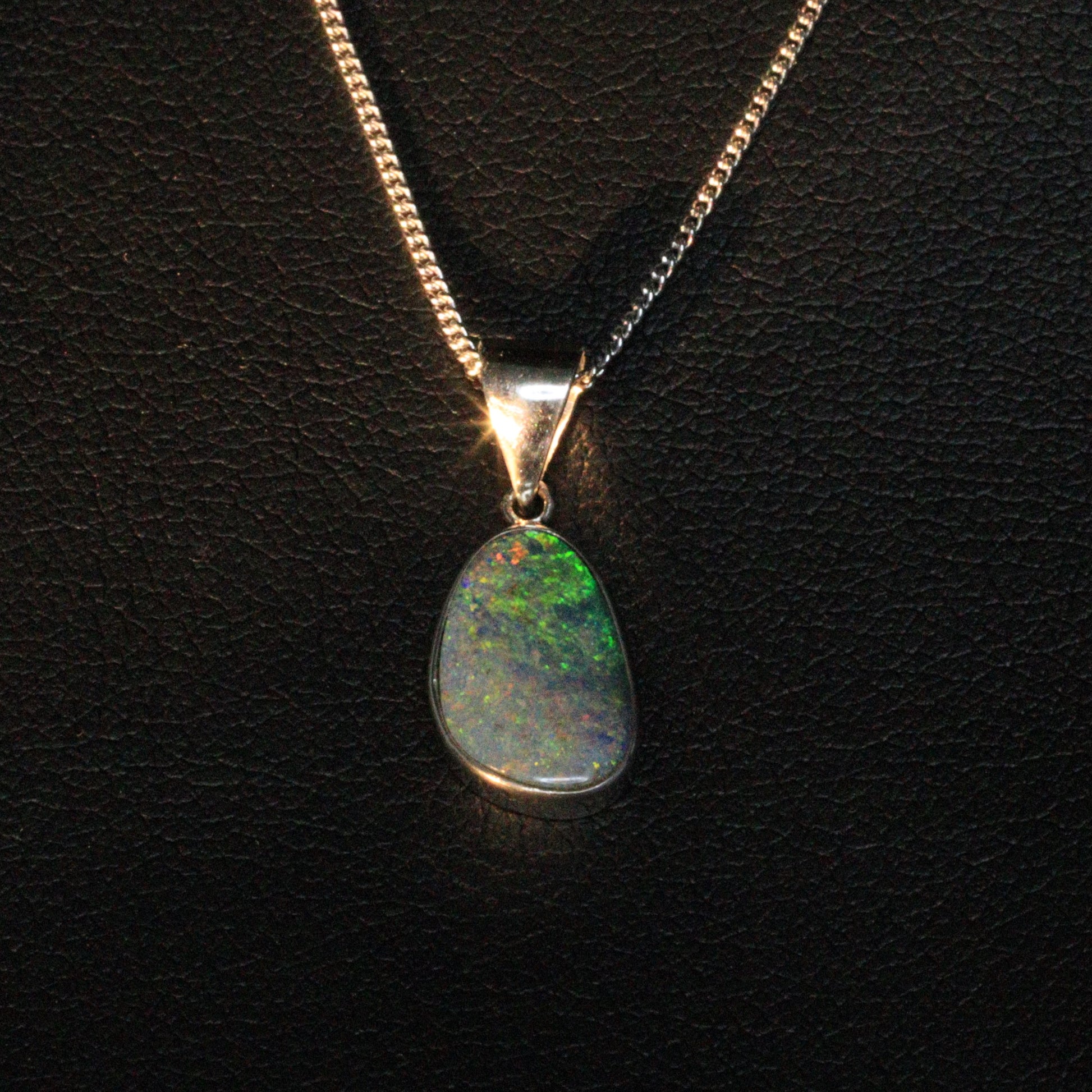 Opal doublet pendant