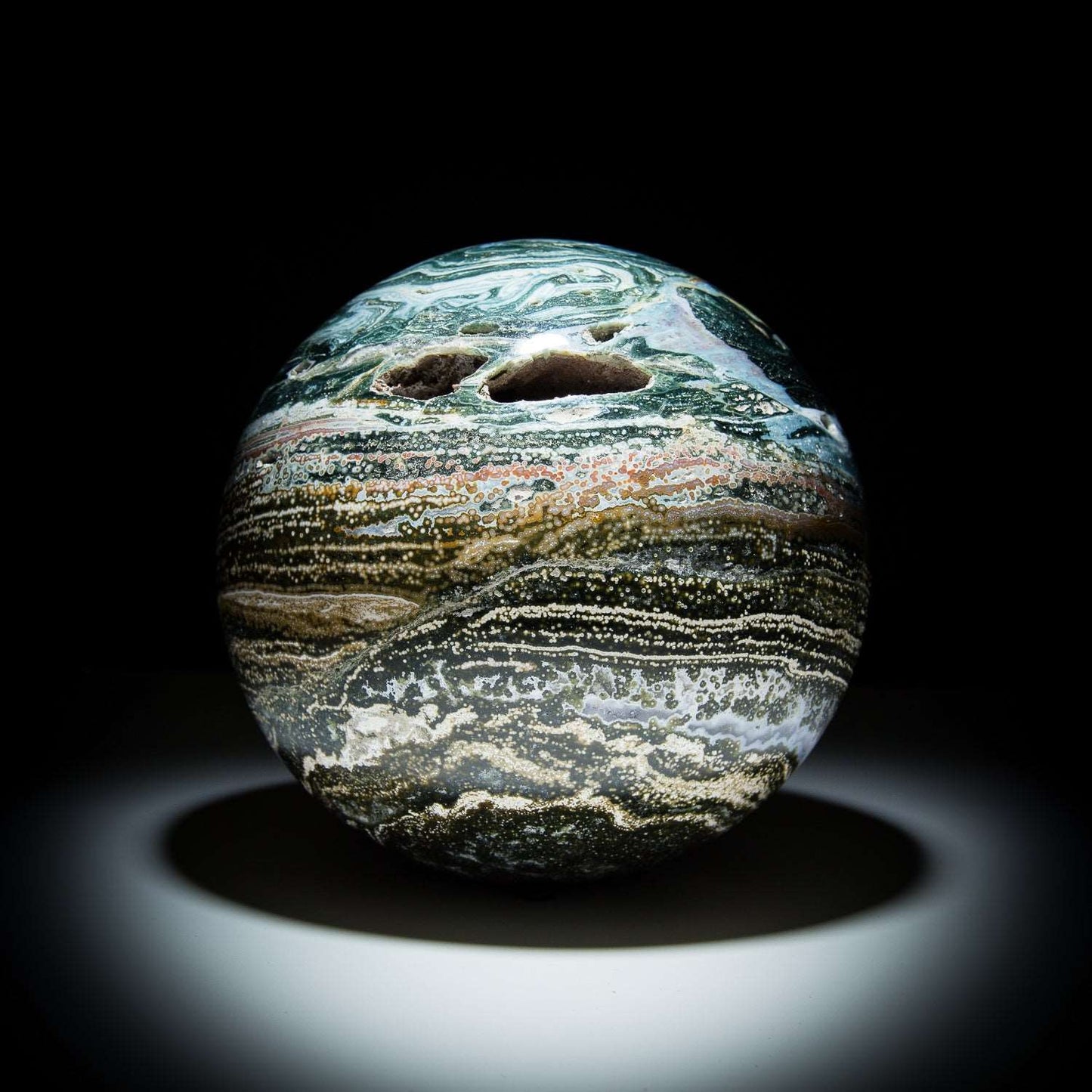 Ocean Jasper Sphere - 1
