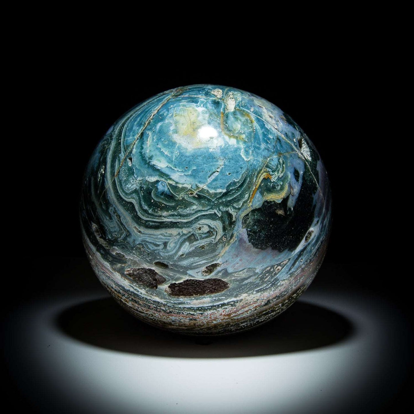 Ocean Jasper Sphere - 1