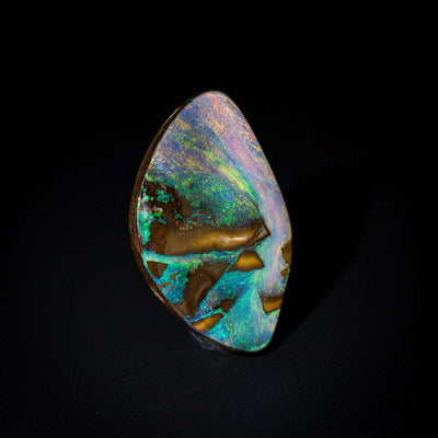Australian Boulder Opal Stone - 17