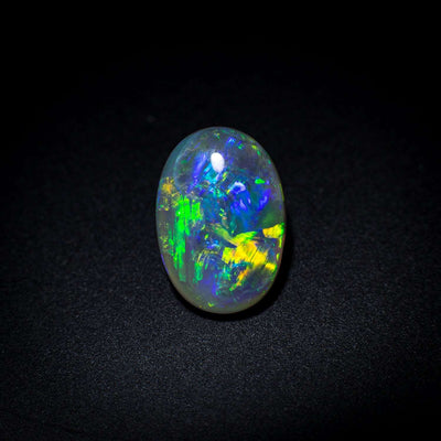 Australian Black Opal Stone - 22