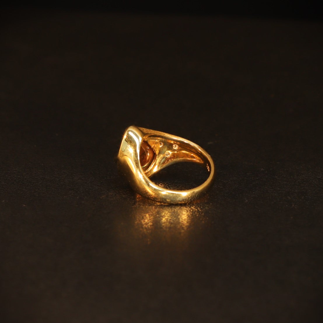 Australian Boulder Opal 18K Gold Ring 5005