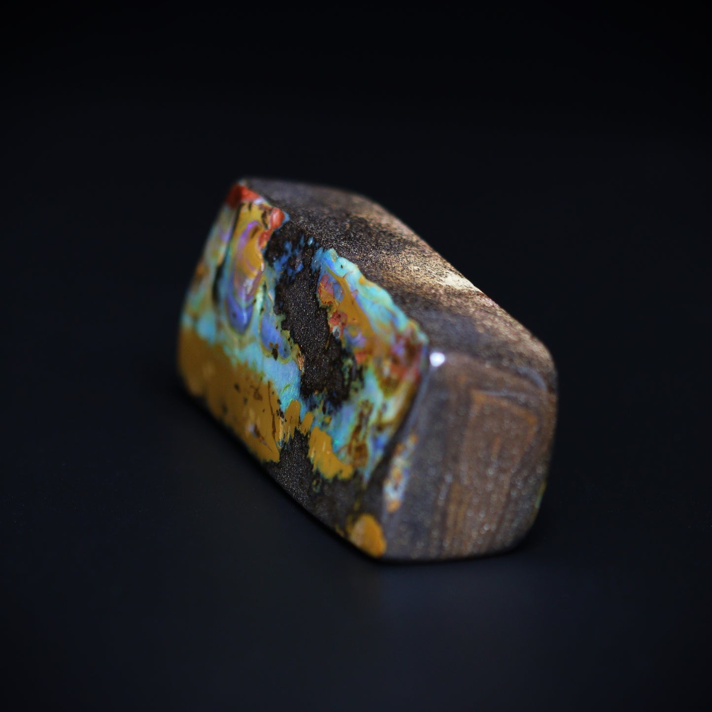 Australian Boulder opal specimen