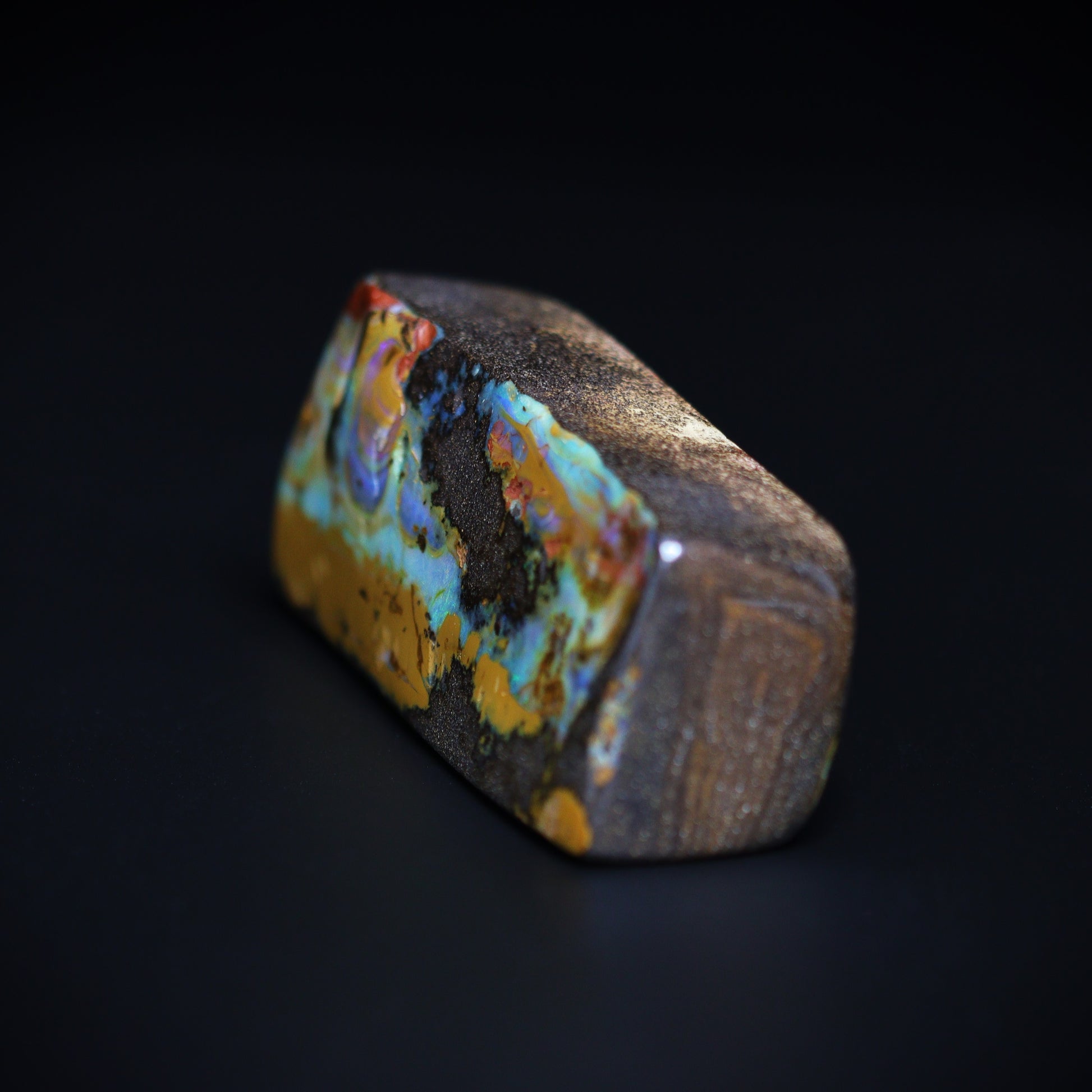 Australian Boulder opal specimen