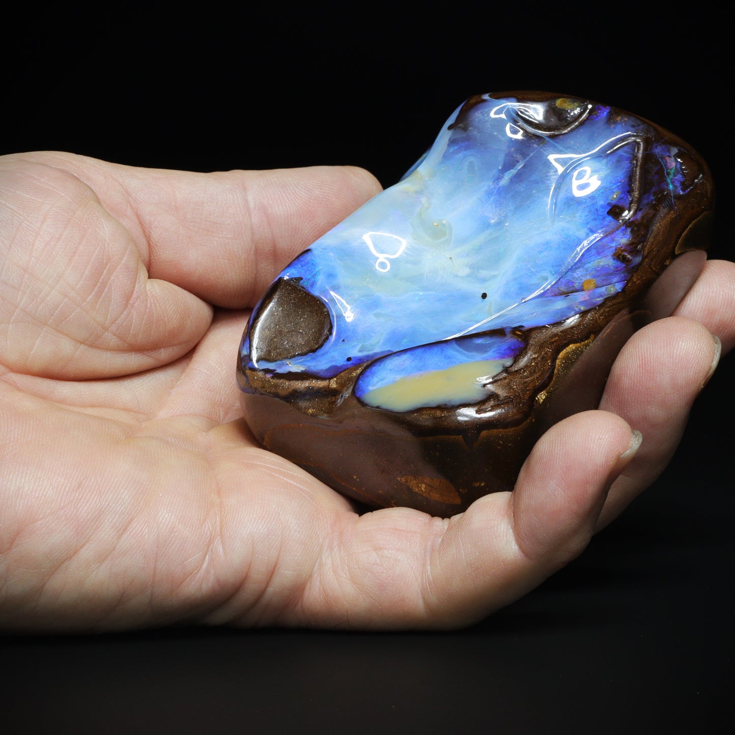 Australian Boulder opal specimen