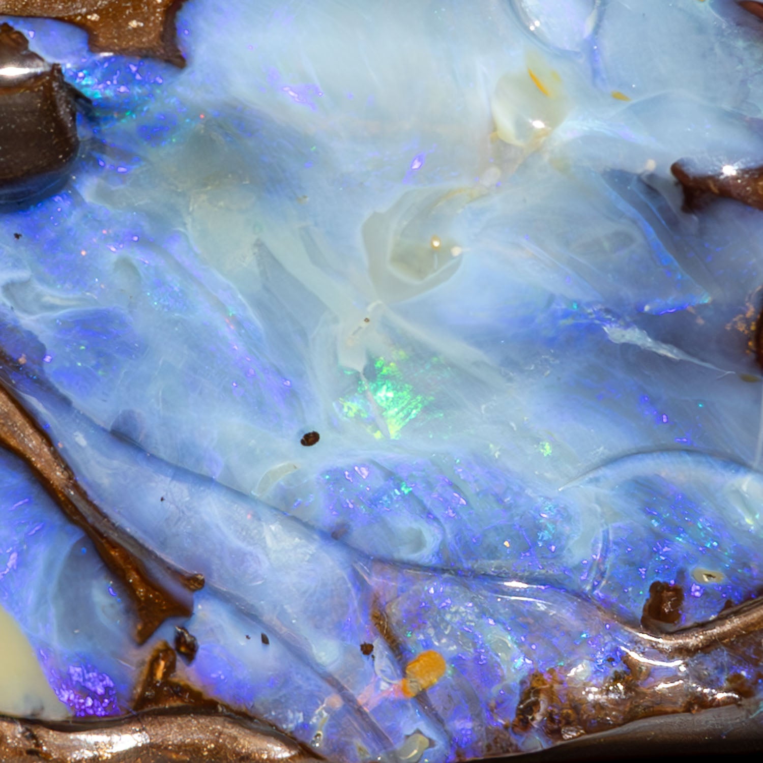 Australian Boulder opal specimen