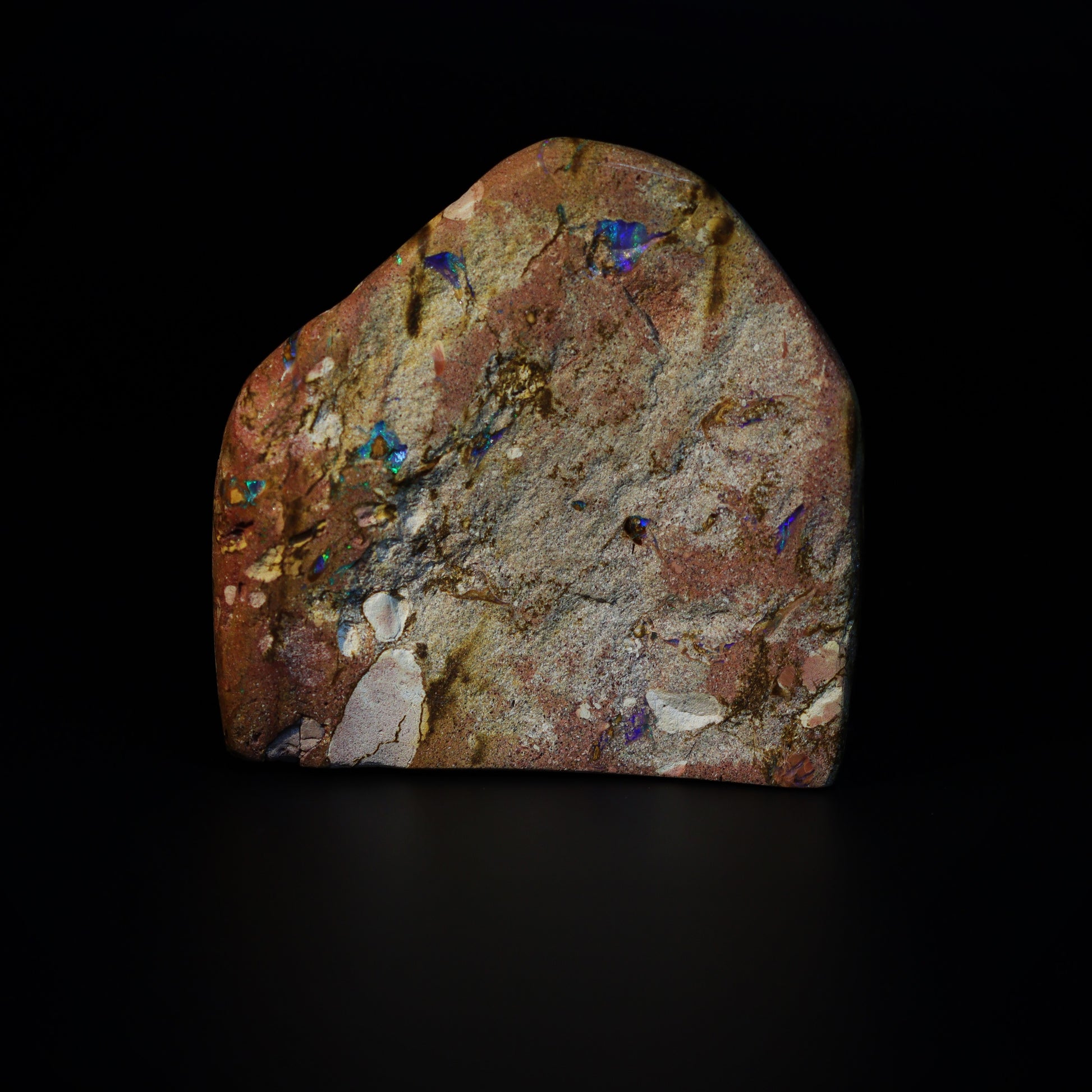 Australian Boulder opal specimen 