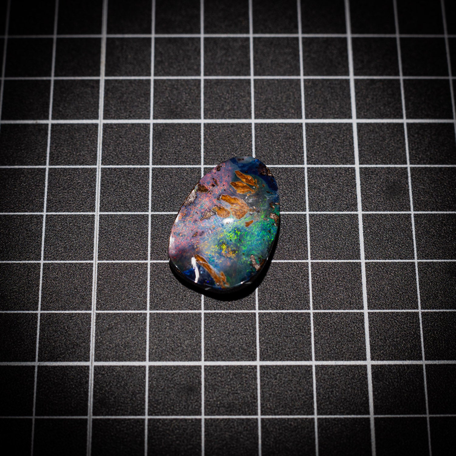 Australian Boulder Opal Solid Stone 