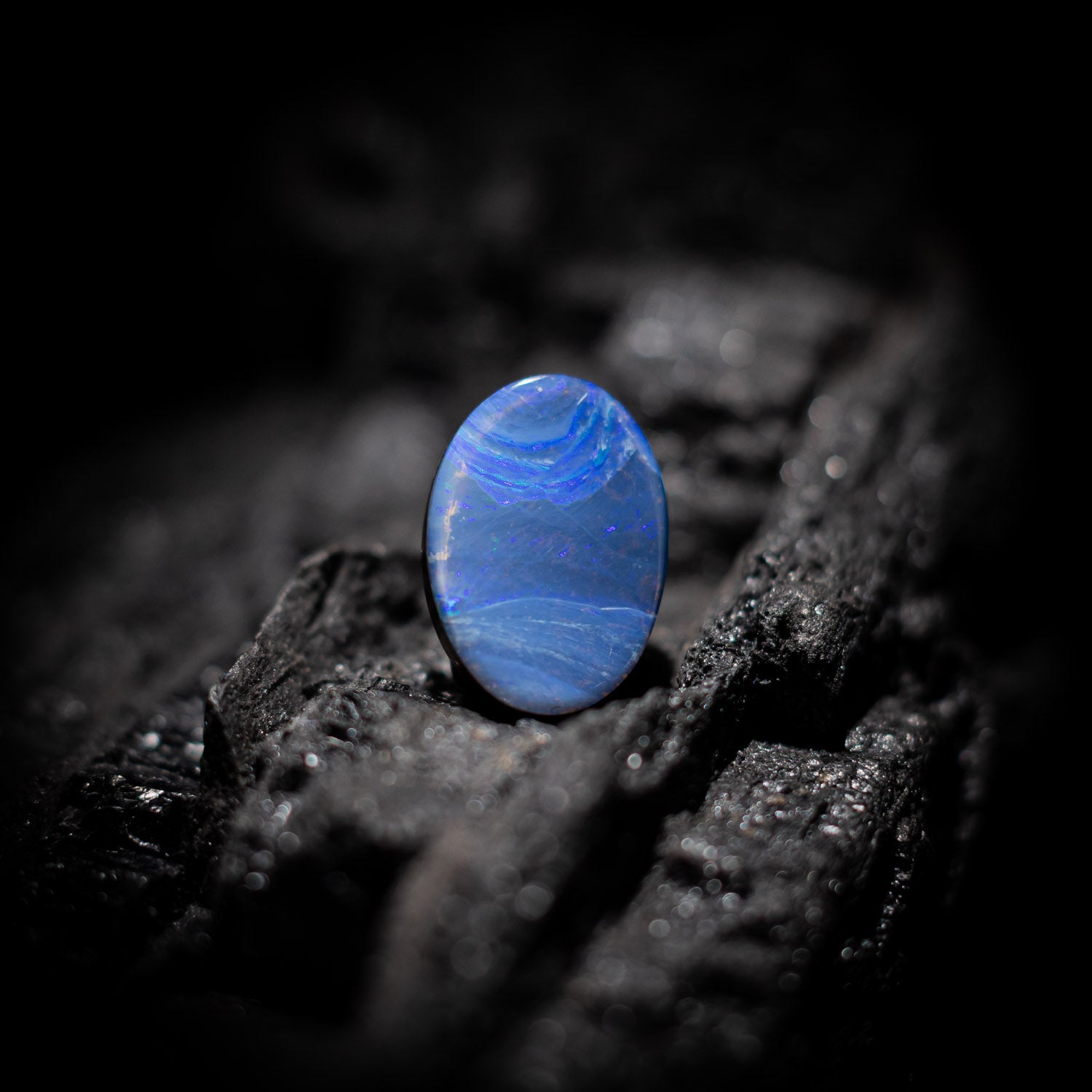 Australian Boulder Opal Solid Stone 