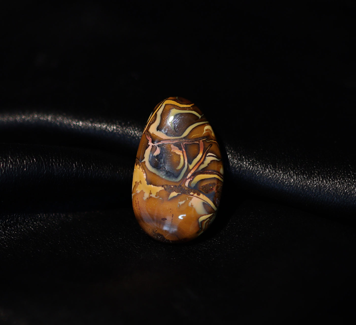 Australian Boulder Opal Matrix Solid Stone