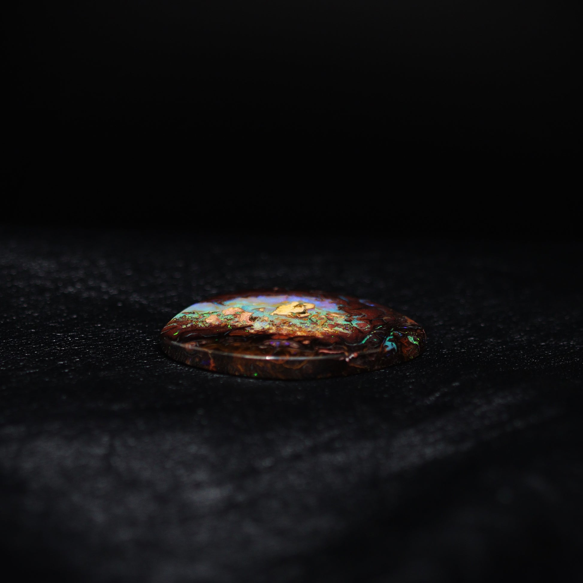 Australian Boulder Opal Solid Stone