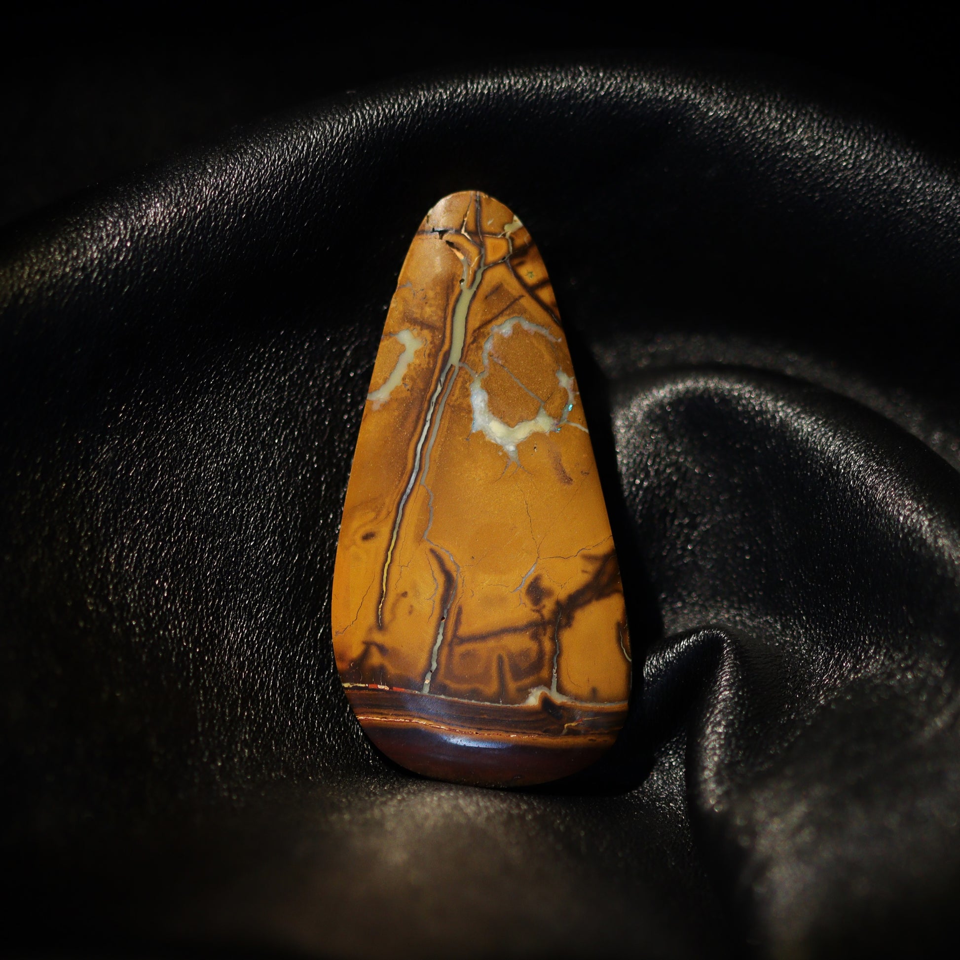 Australian Boulder Opal Matrix Solid Stone