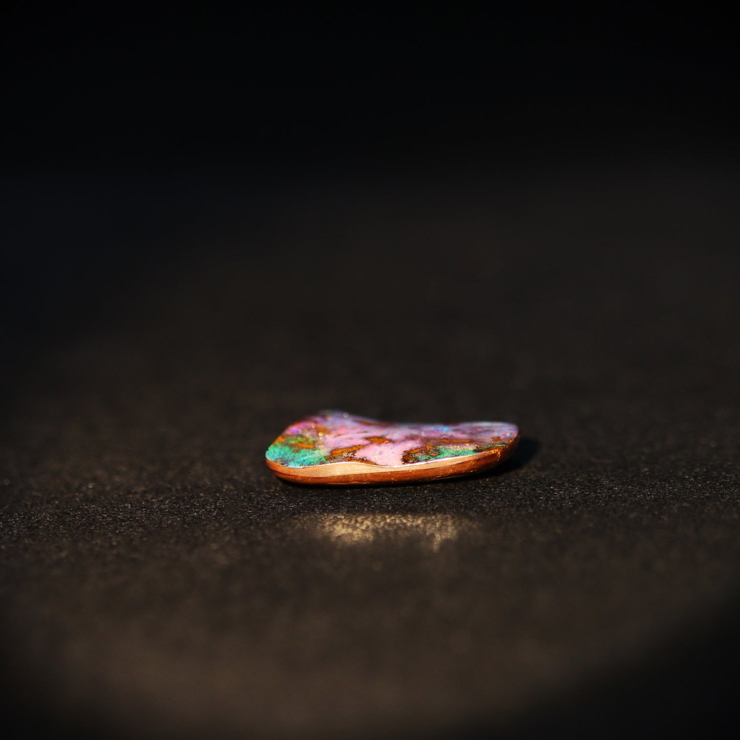 Australian Boulder Opal Solid Stone