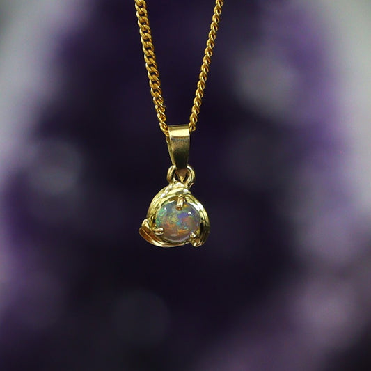 Australian_Black_Opal_18k_Gold_Pendant