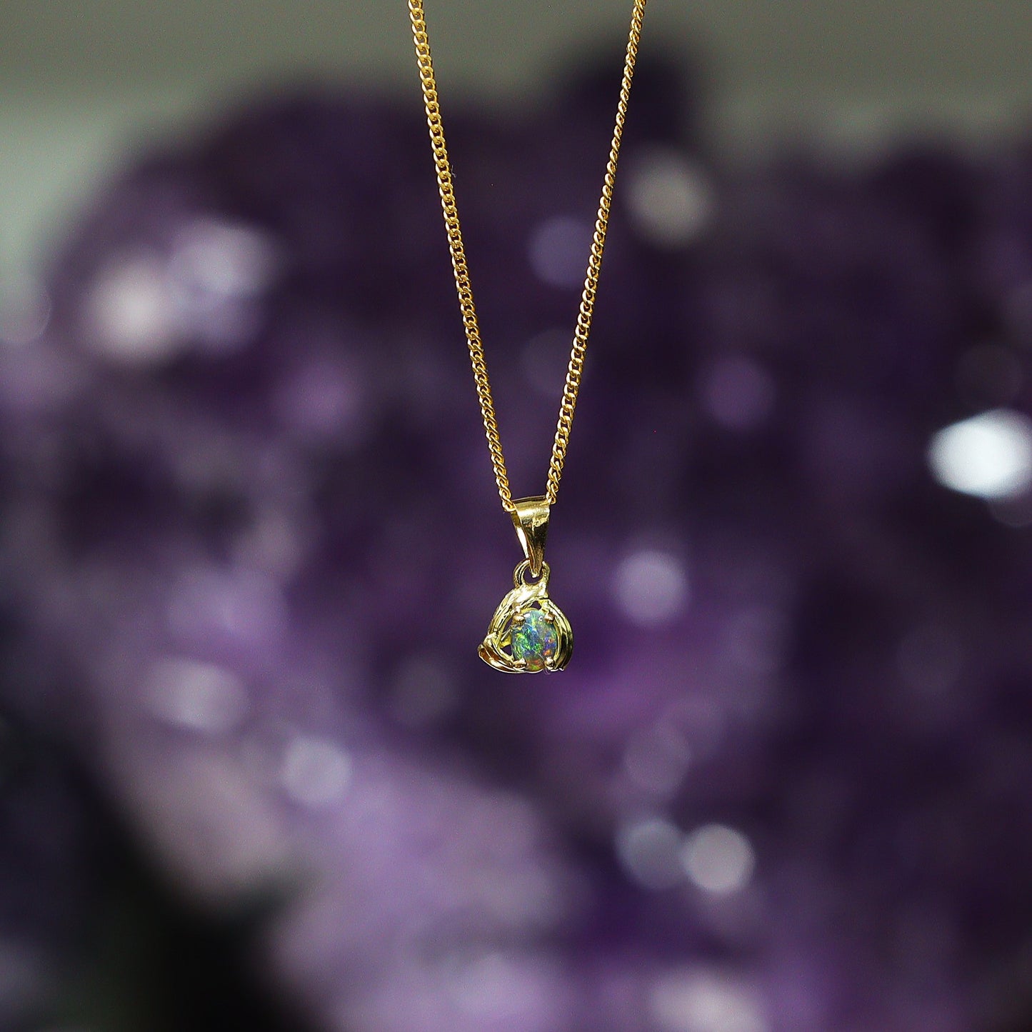 Australian_Black_Opal_18k_Gold_Pendant