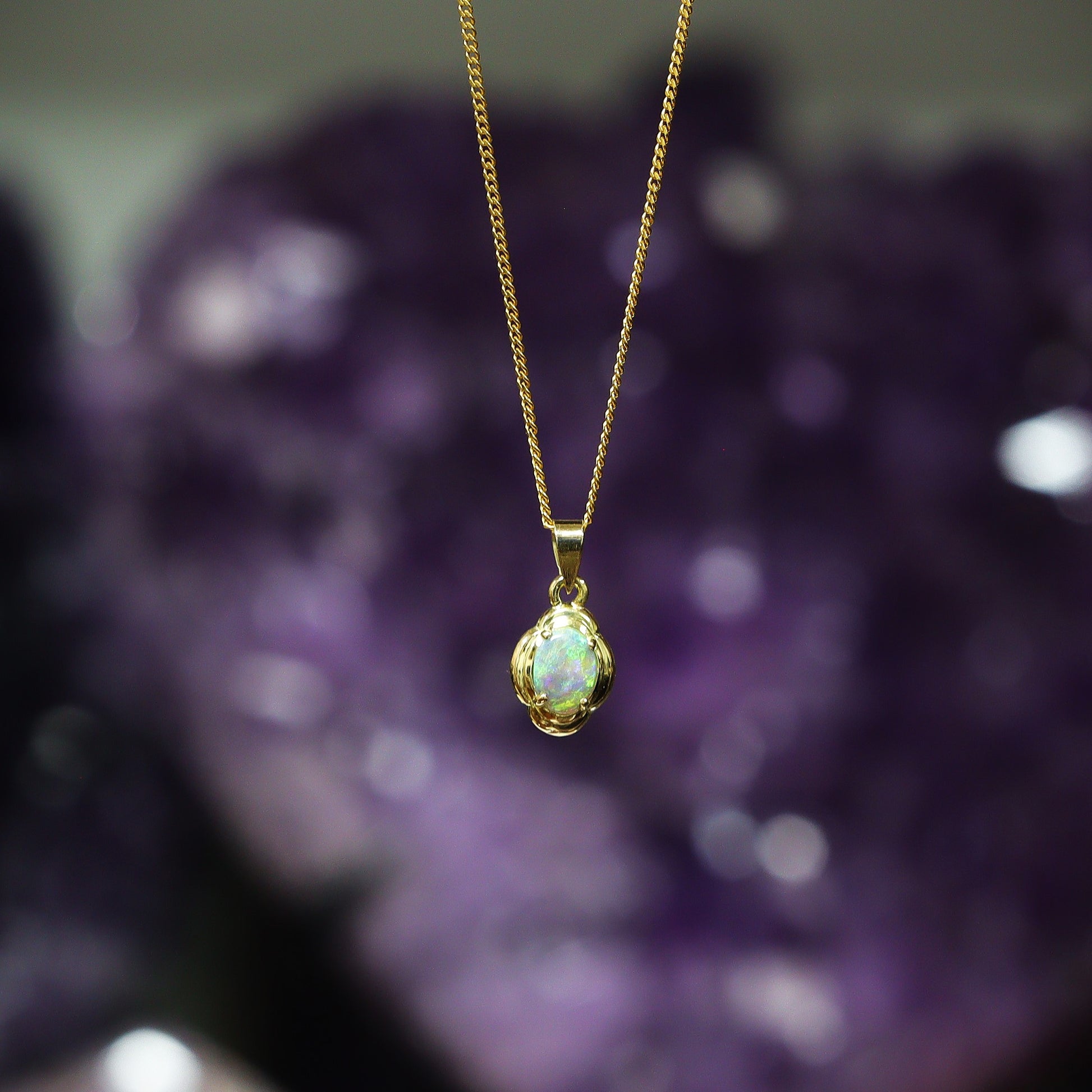 Australian_Black_Opal_18k_Gold_Pendant