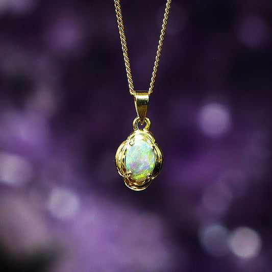 Australian_Black_Opal_18k_Gold_Pendant