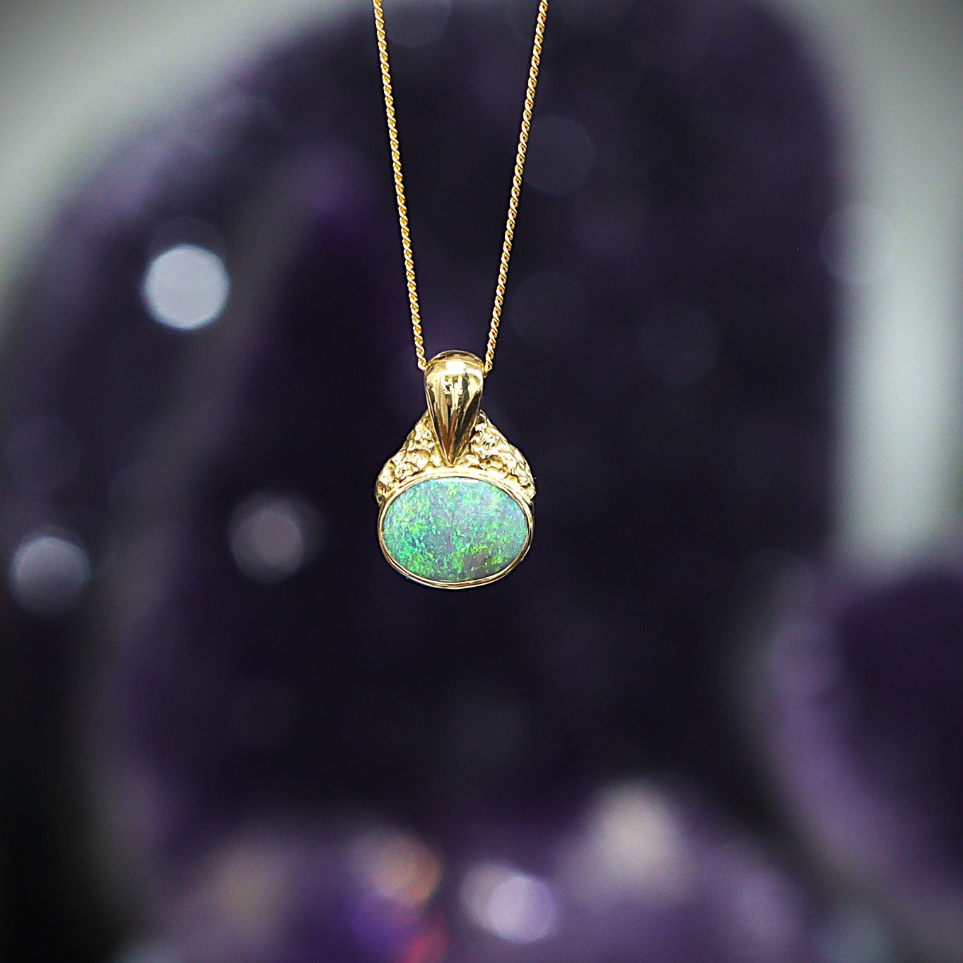 Australian_Black_Opal_18k_Gold_Pendant