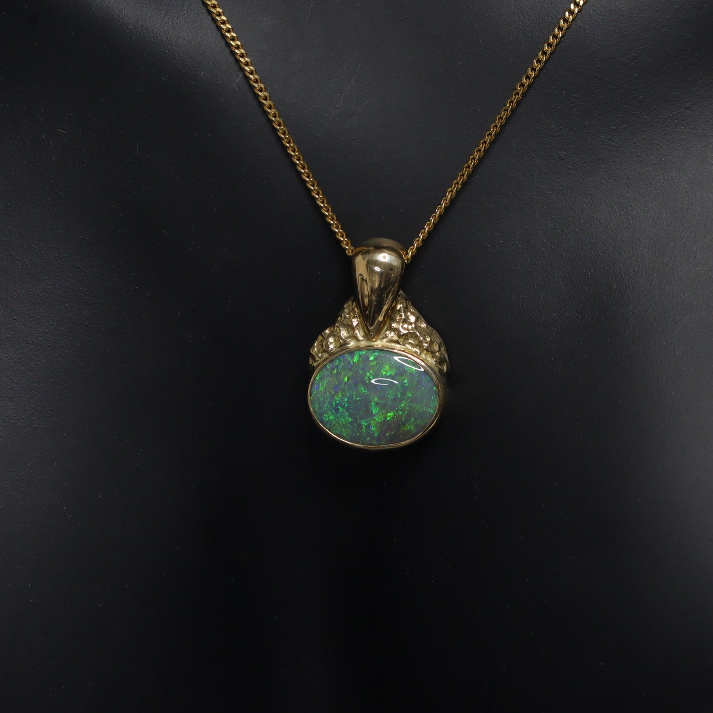 Australian_Black_Opal_18k_Gold_Pendant