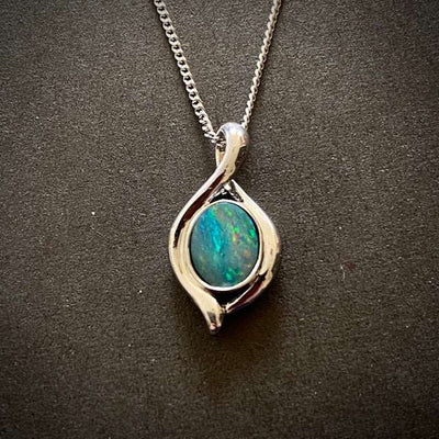Opal Doublet pendant - 161