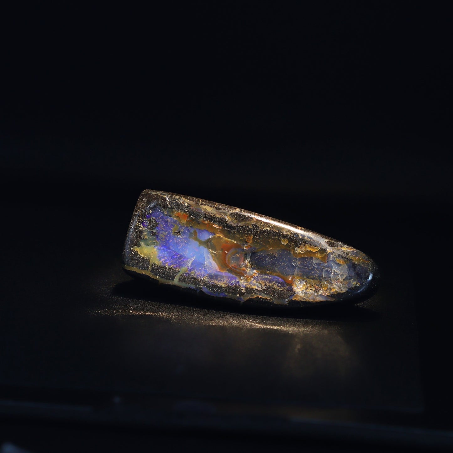 Australian Boulder opal specimen 