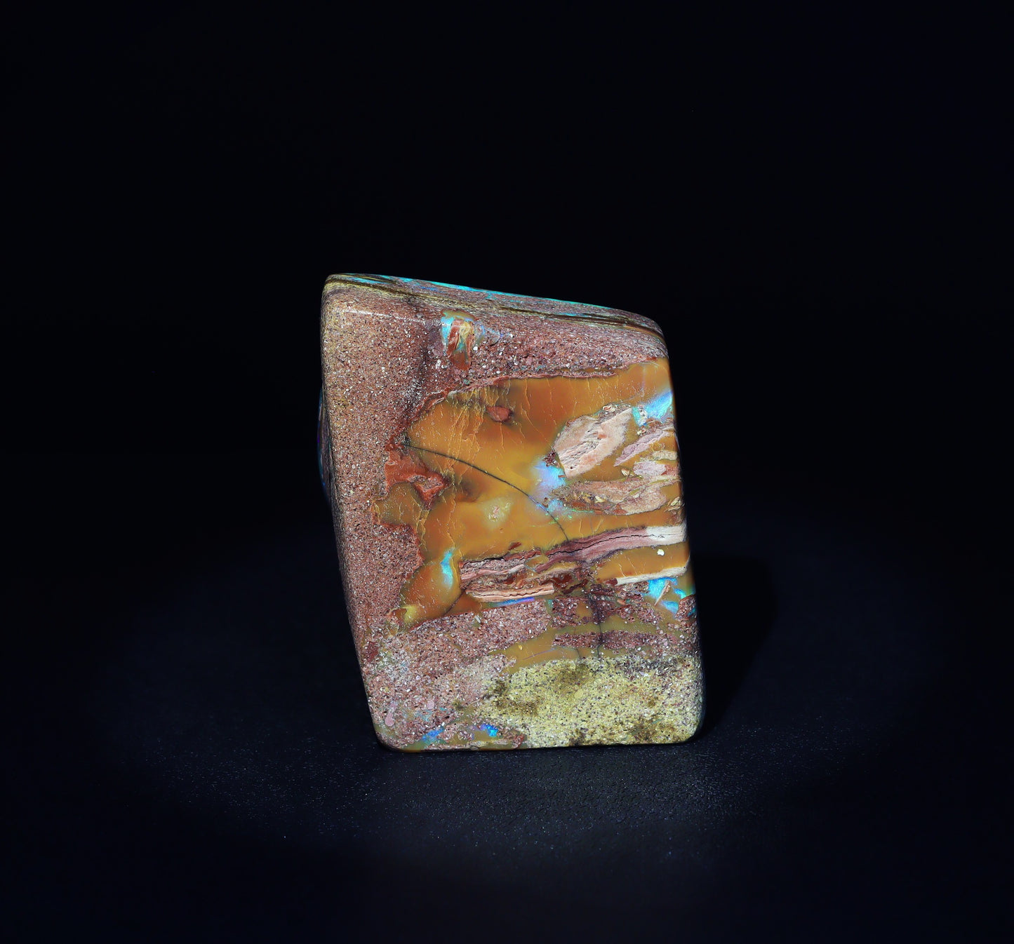Australian Boulder opal specimen 