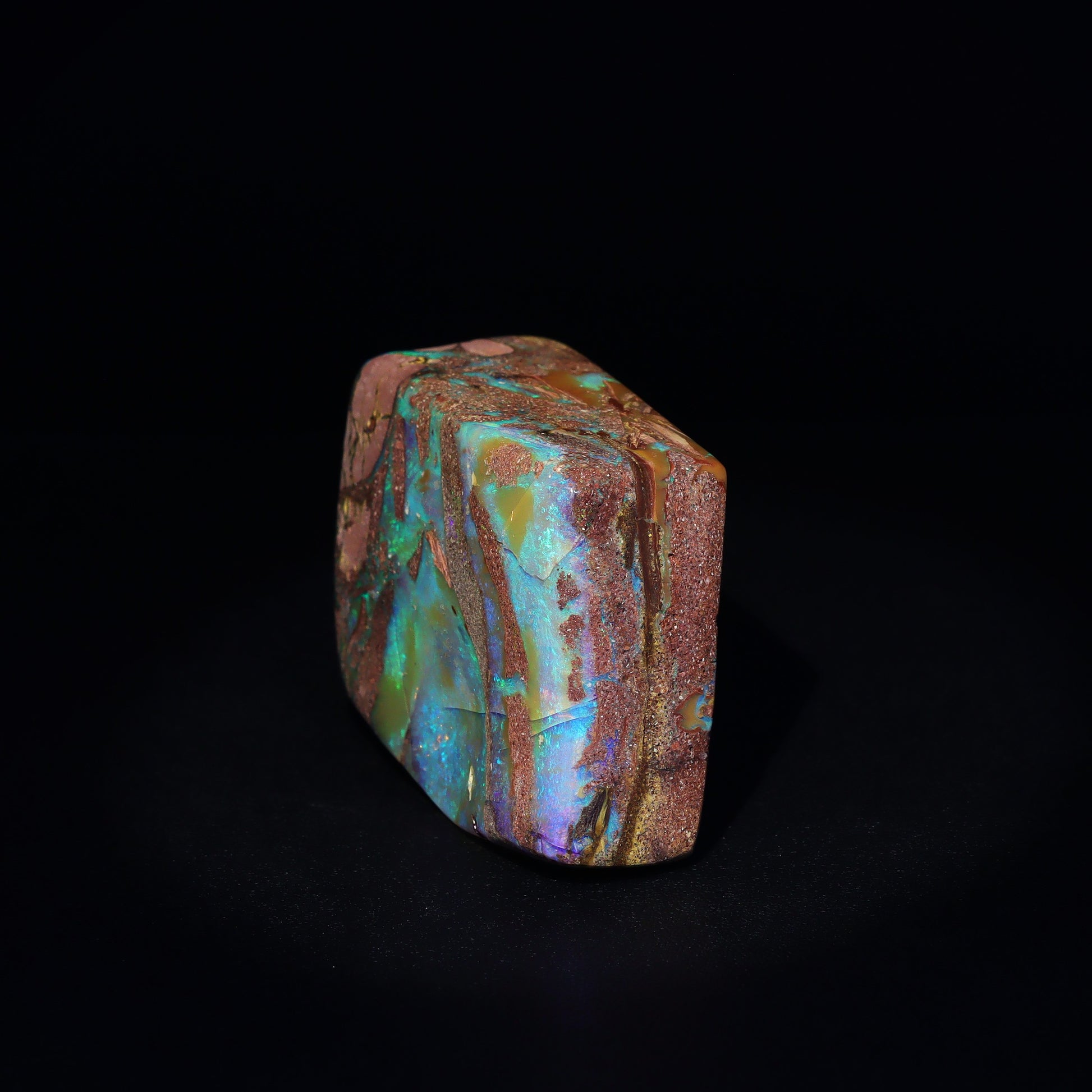 Australian Boulder opal specimen 