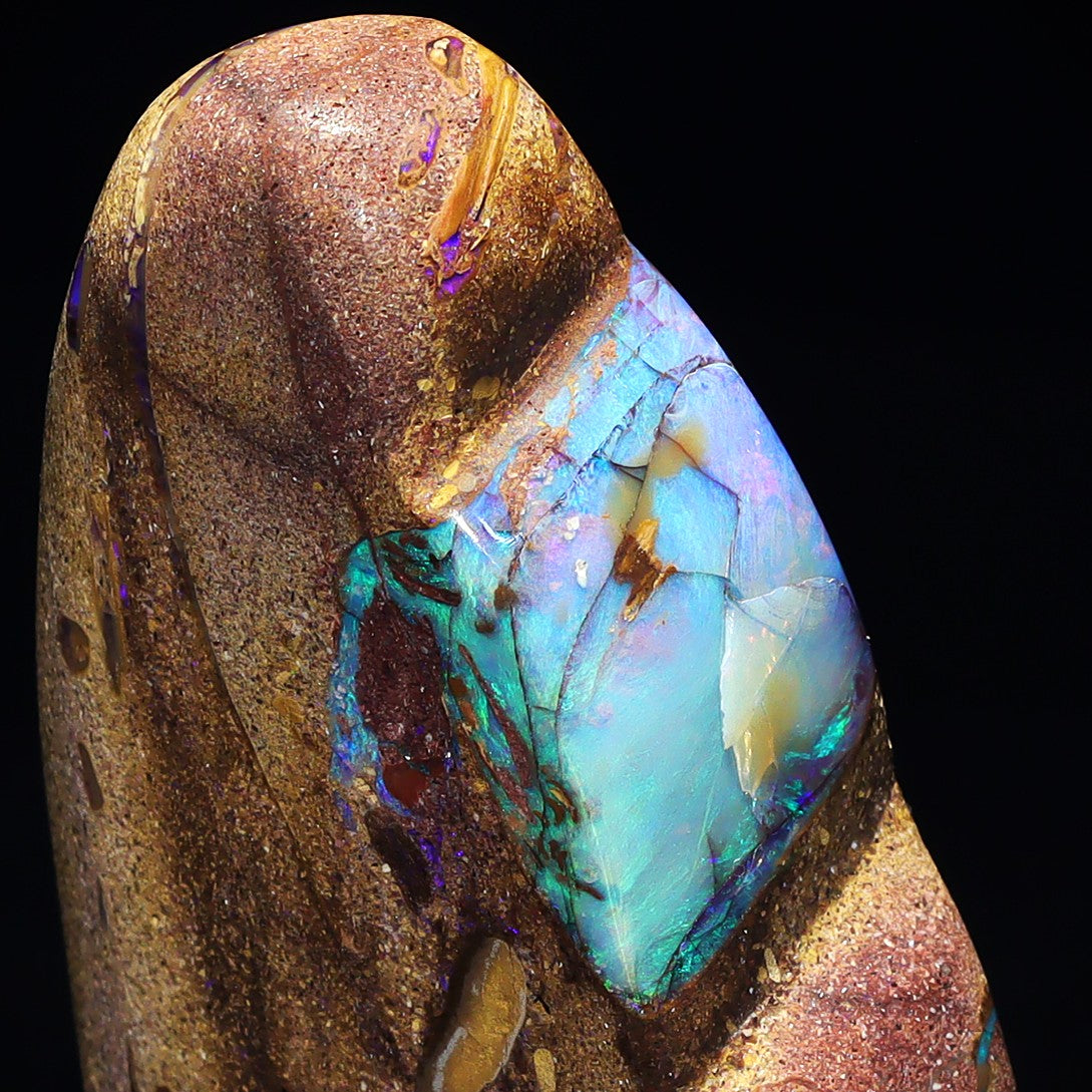 Australian Boulder opal specimen 