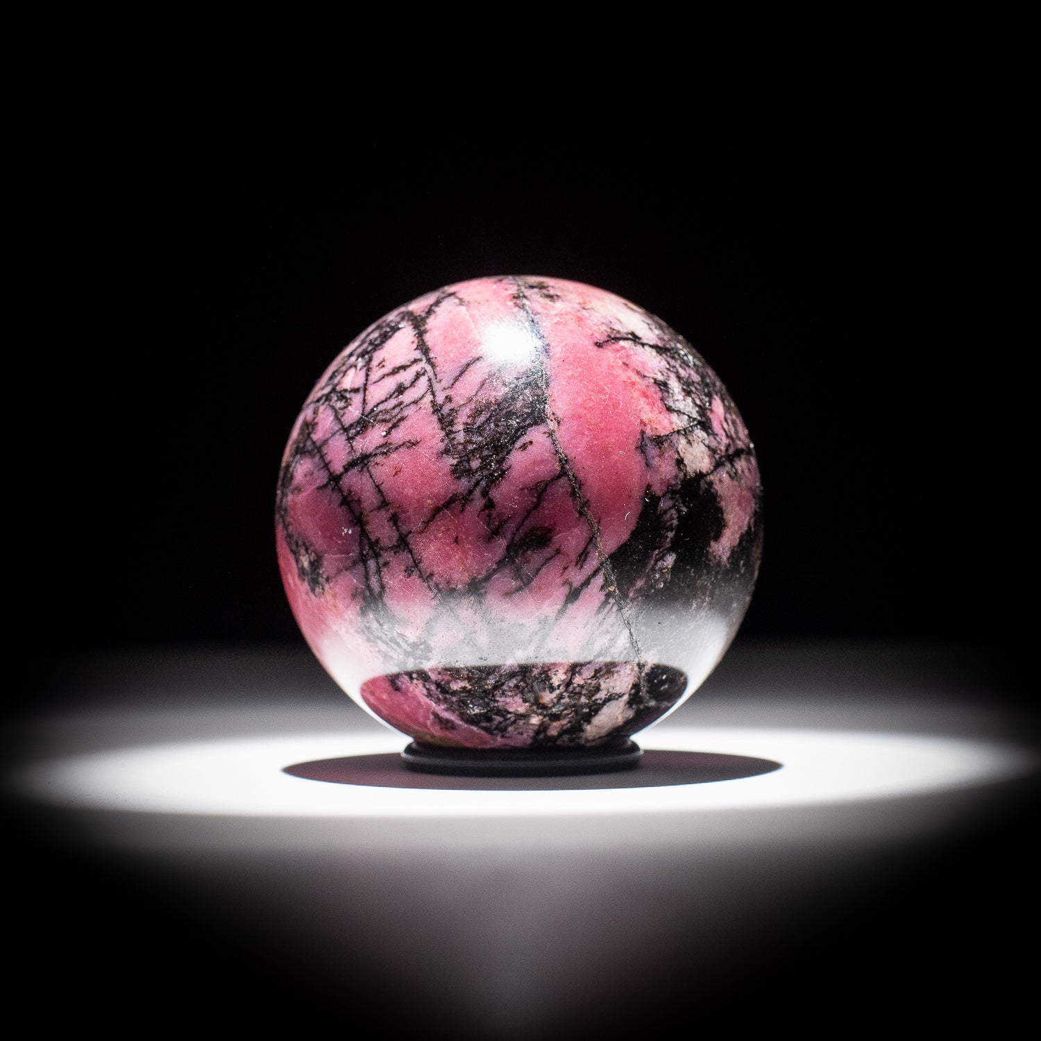 Aystralian Rhodonite sphere - Rhd Sph 12