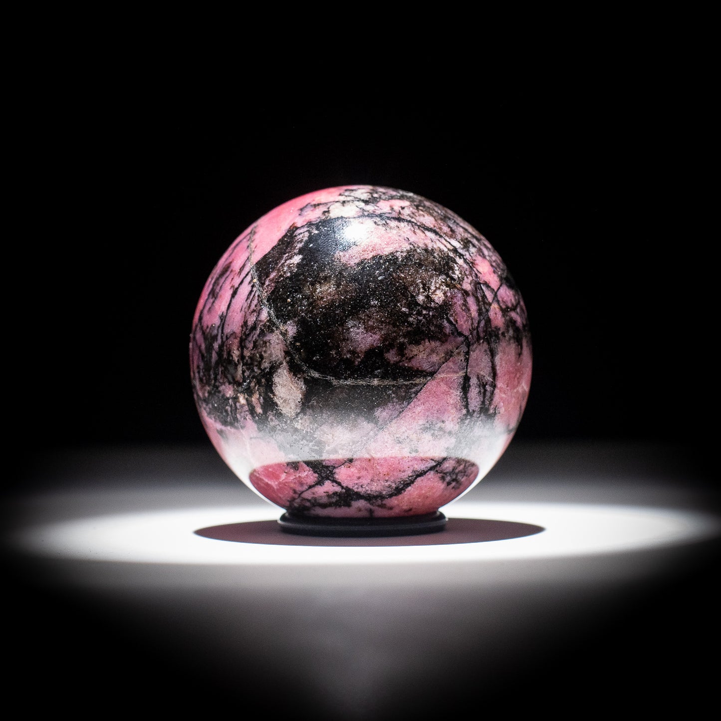 Aystralian Rhodonite sphere - Rhd Sph 12