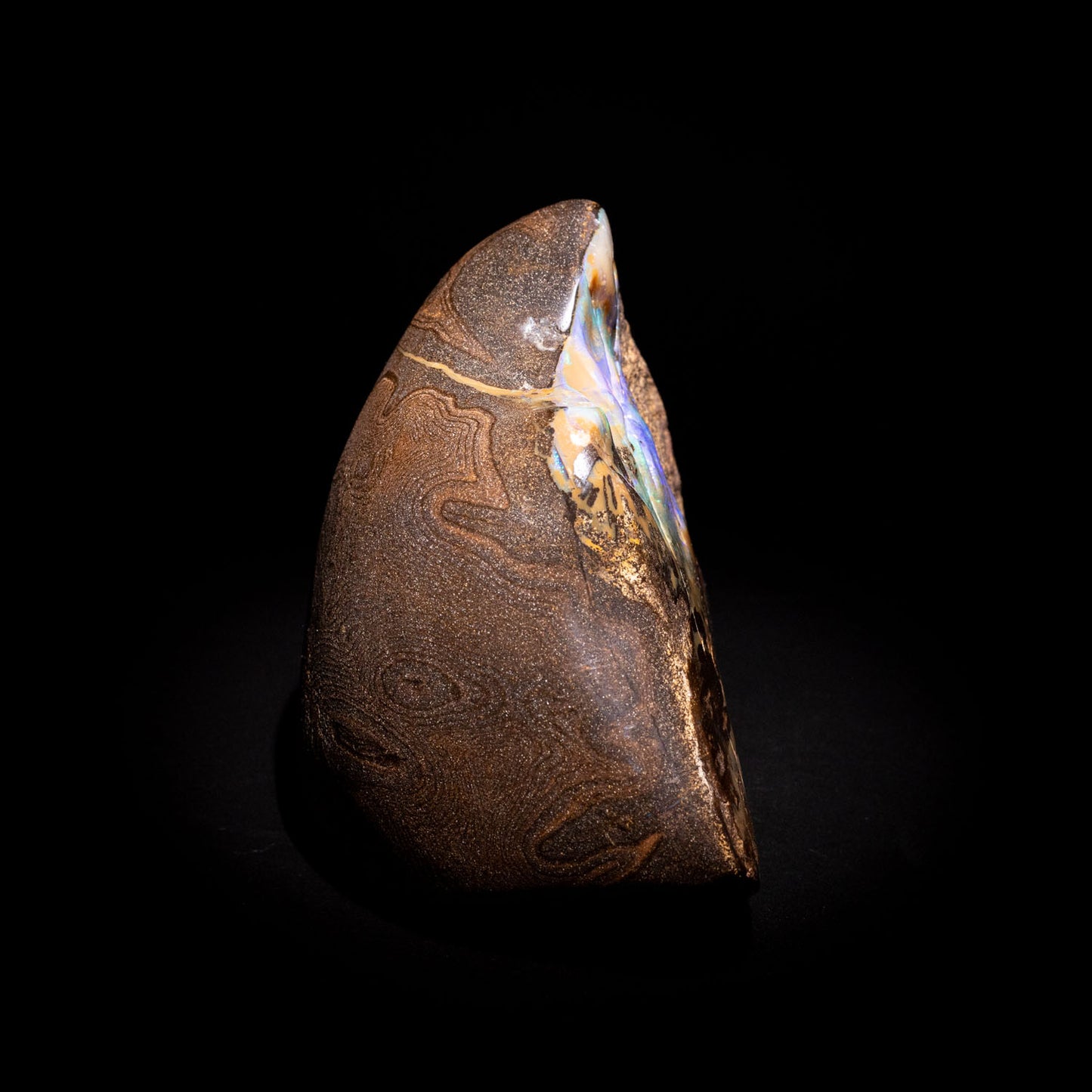 Australian Boulder Opal Specimen – Queensland Fields