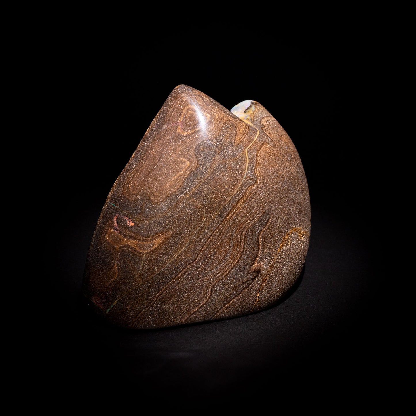 Australian Boulder Opal Specimen – Queensland Fields