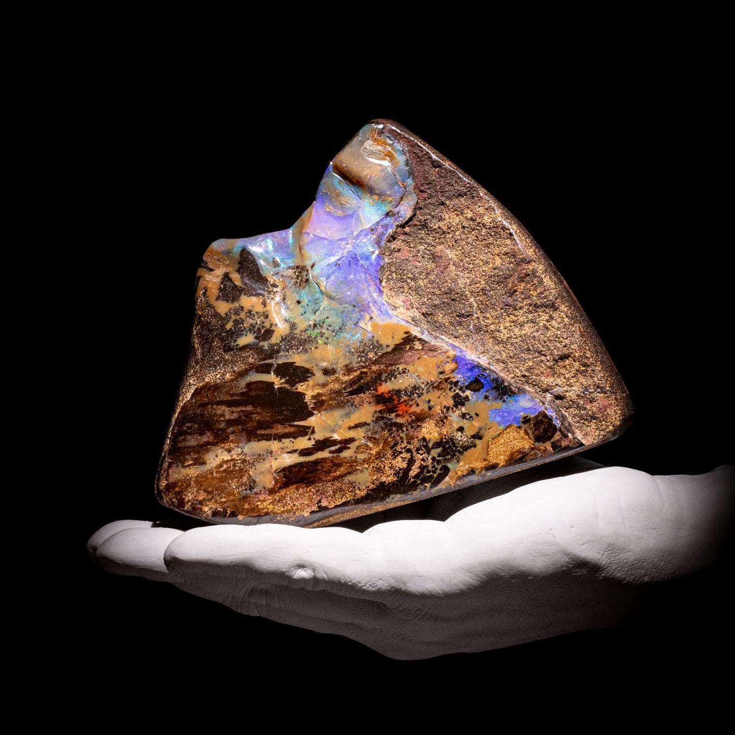 Australian Boulder Opal Specimen – Queensland Fields