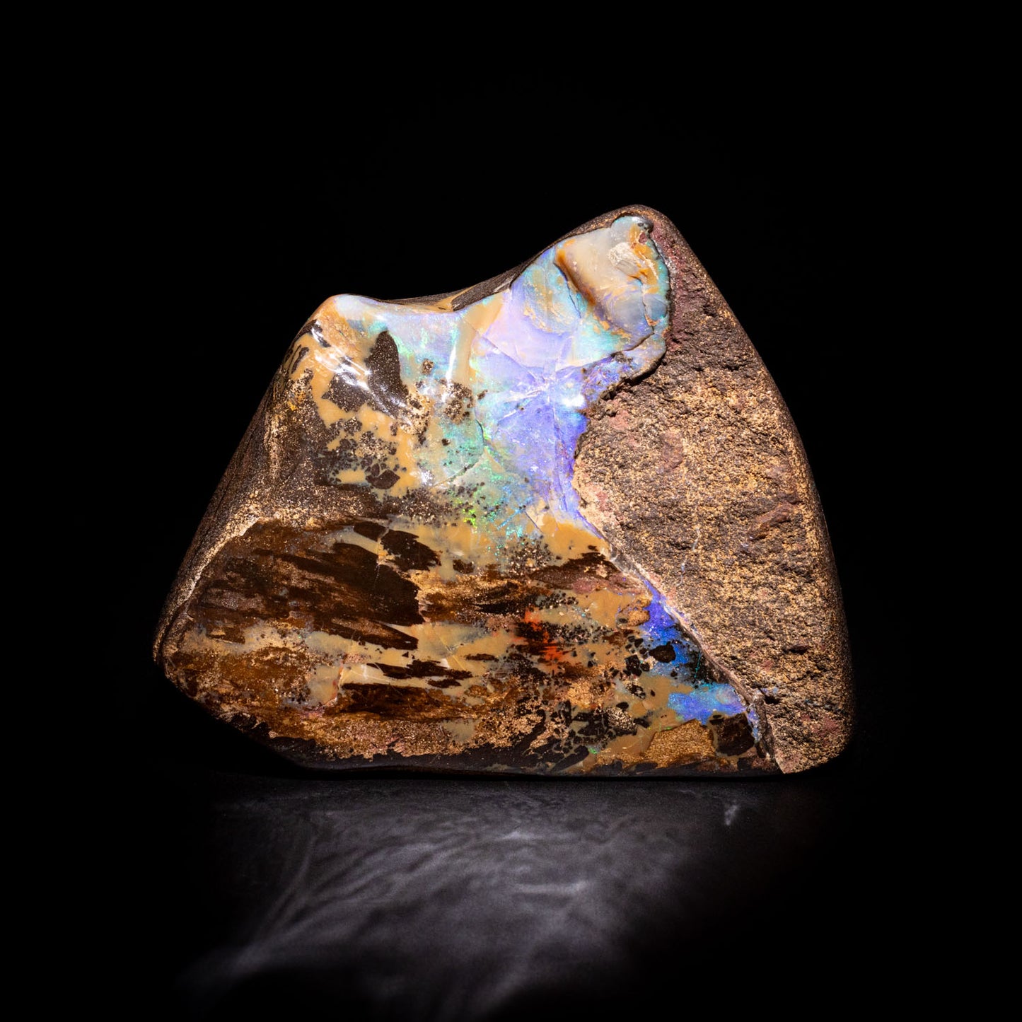 Australian Boulder Opal Specimen – Queensland Fields