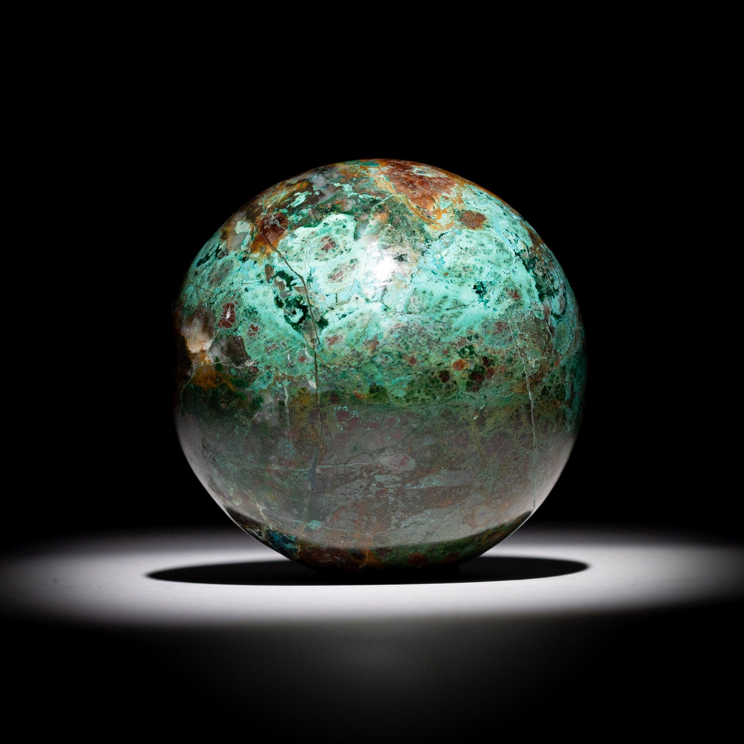 Shattuckite Sphere 