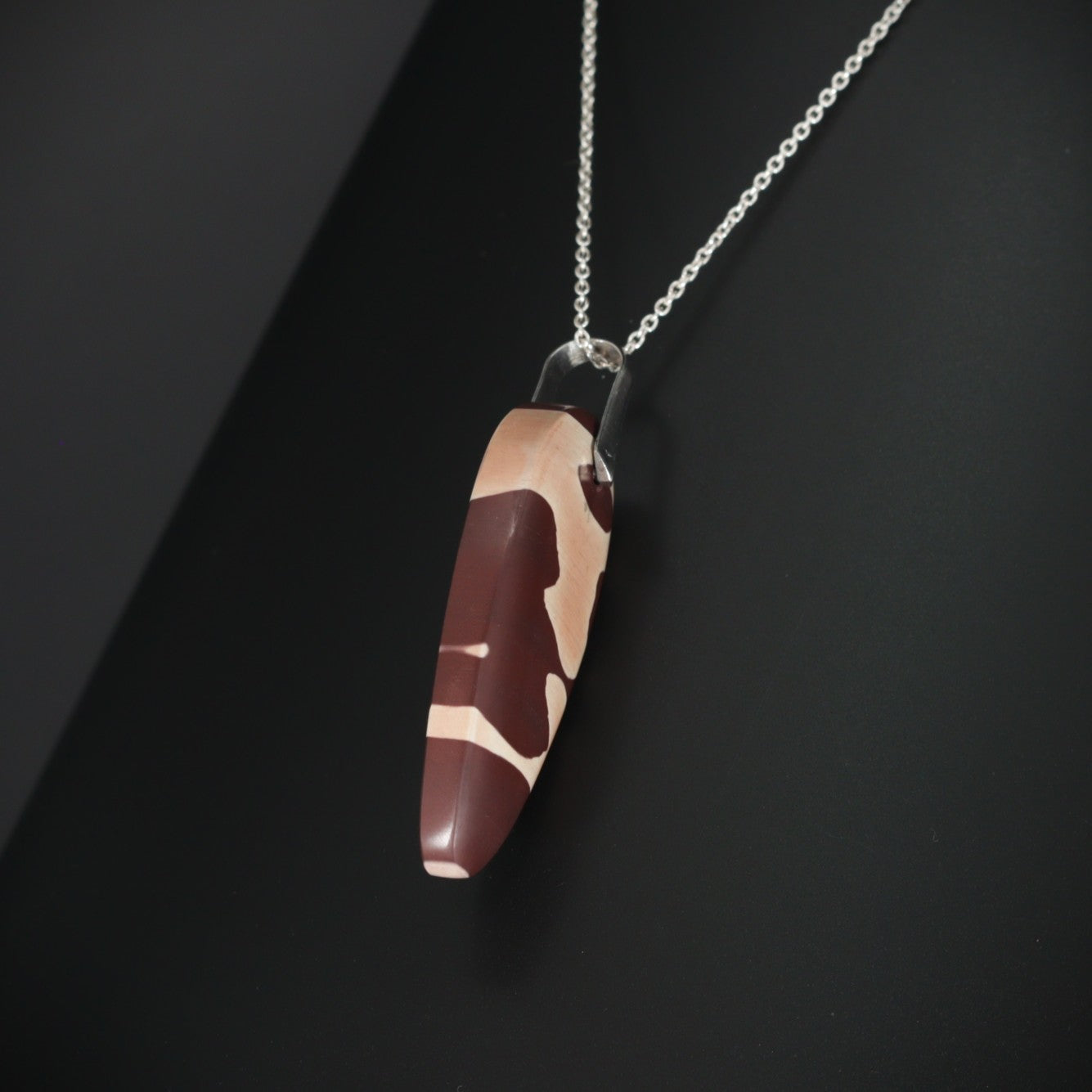 Australian Zebra Rock pendant
