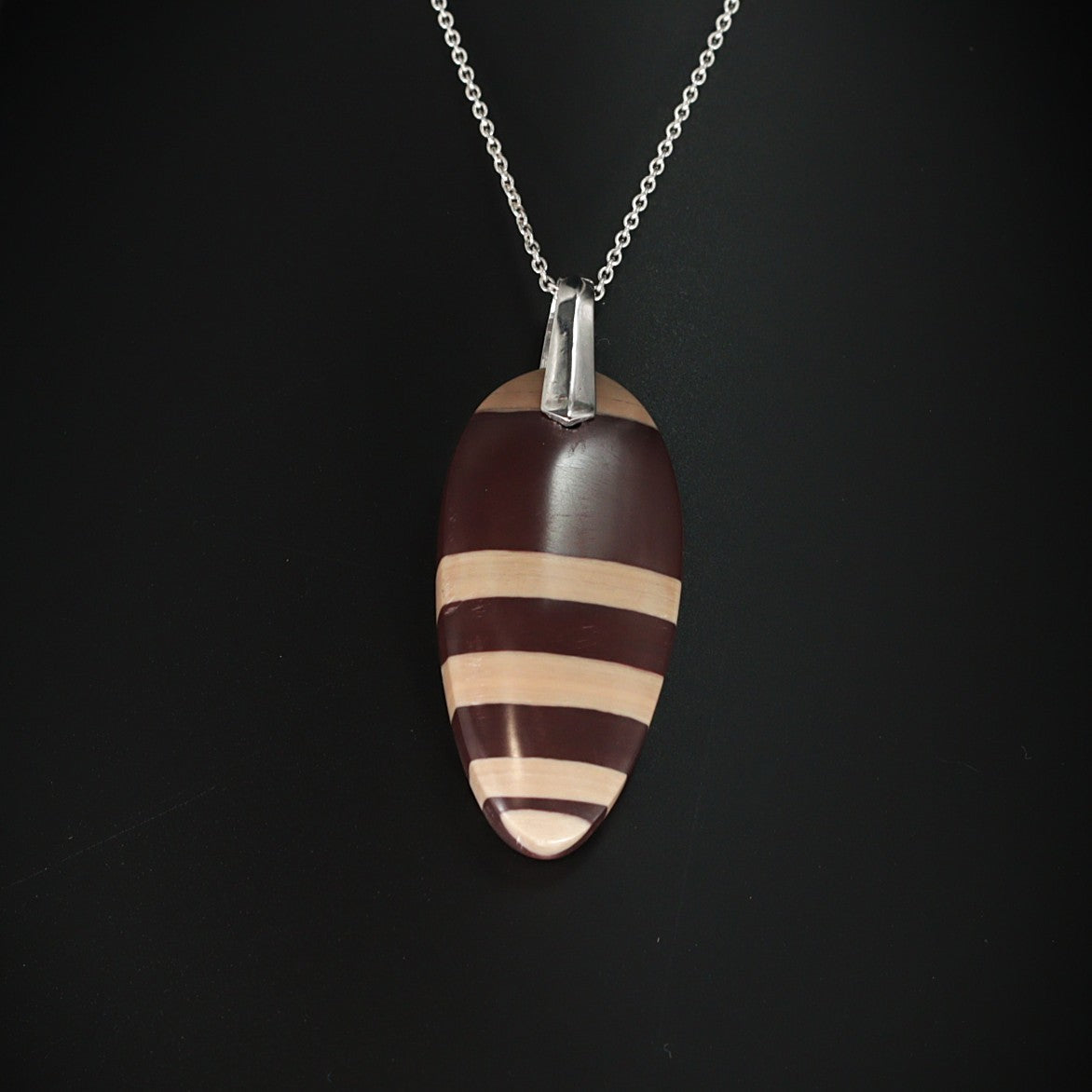 Australian Zebra Rock pendant