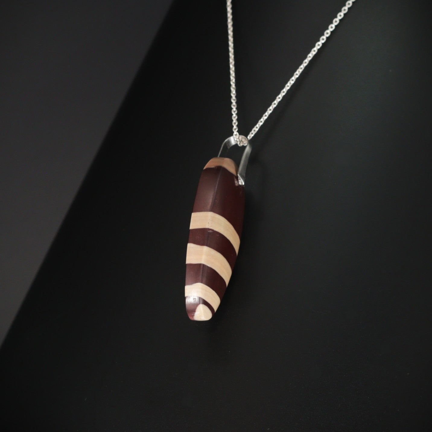 Australian Zebra Rock pendant
