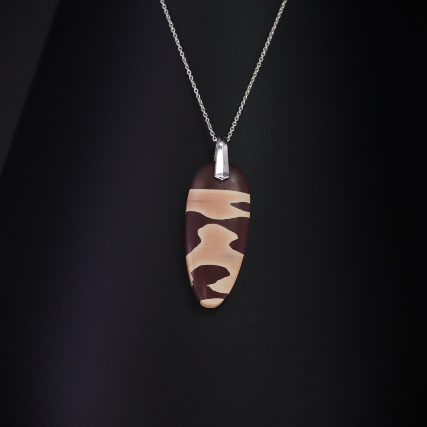 Australian Zebra Rock pendant
