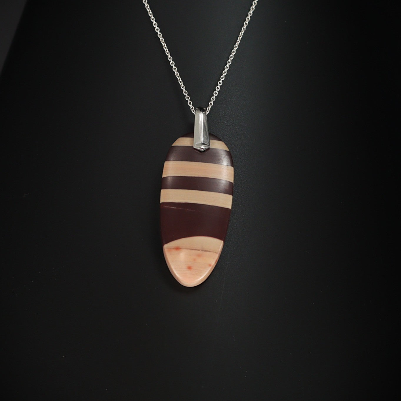 Australian Zebra Rock pendant