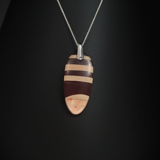 Australian Zebra Rock pendant