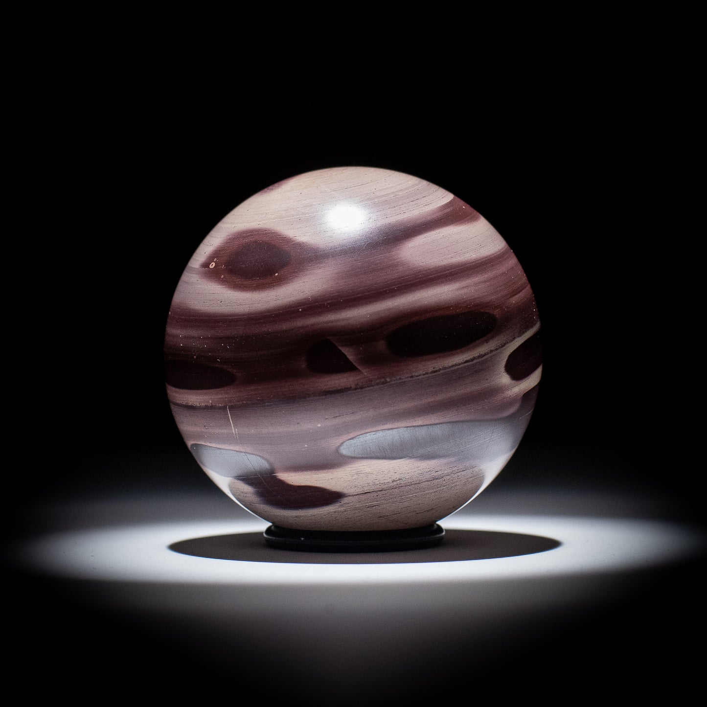 Australian Zebra Rock Sphere 530