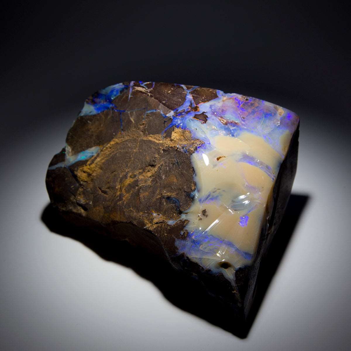 Australian Boulder Opal specimen 