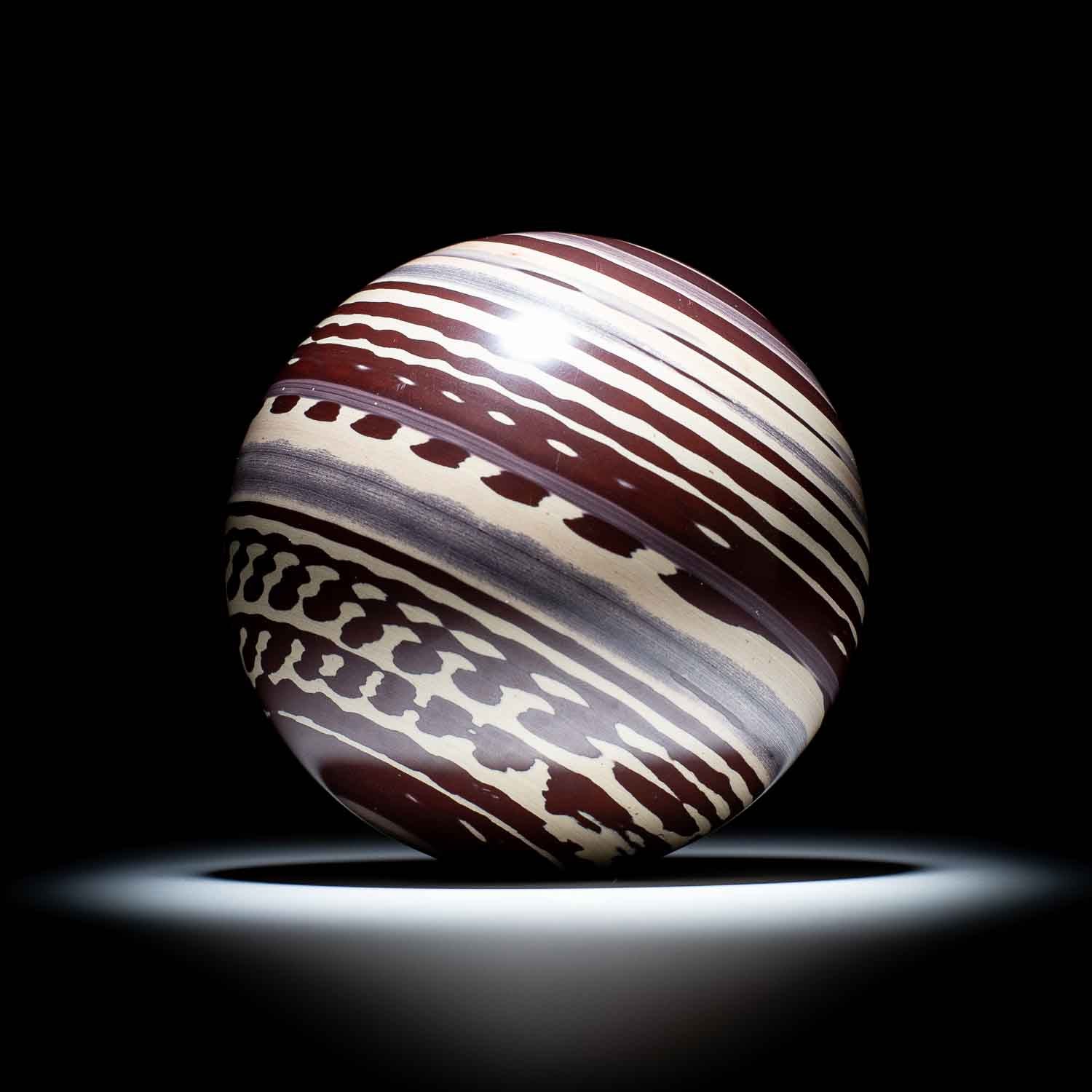 Australian Zebra Rock Sphere 6