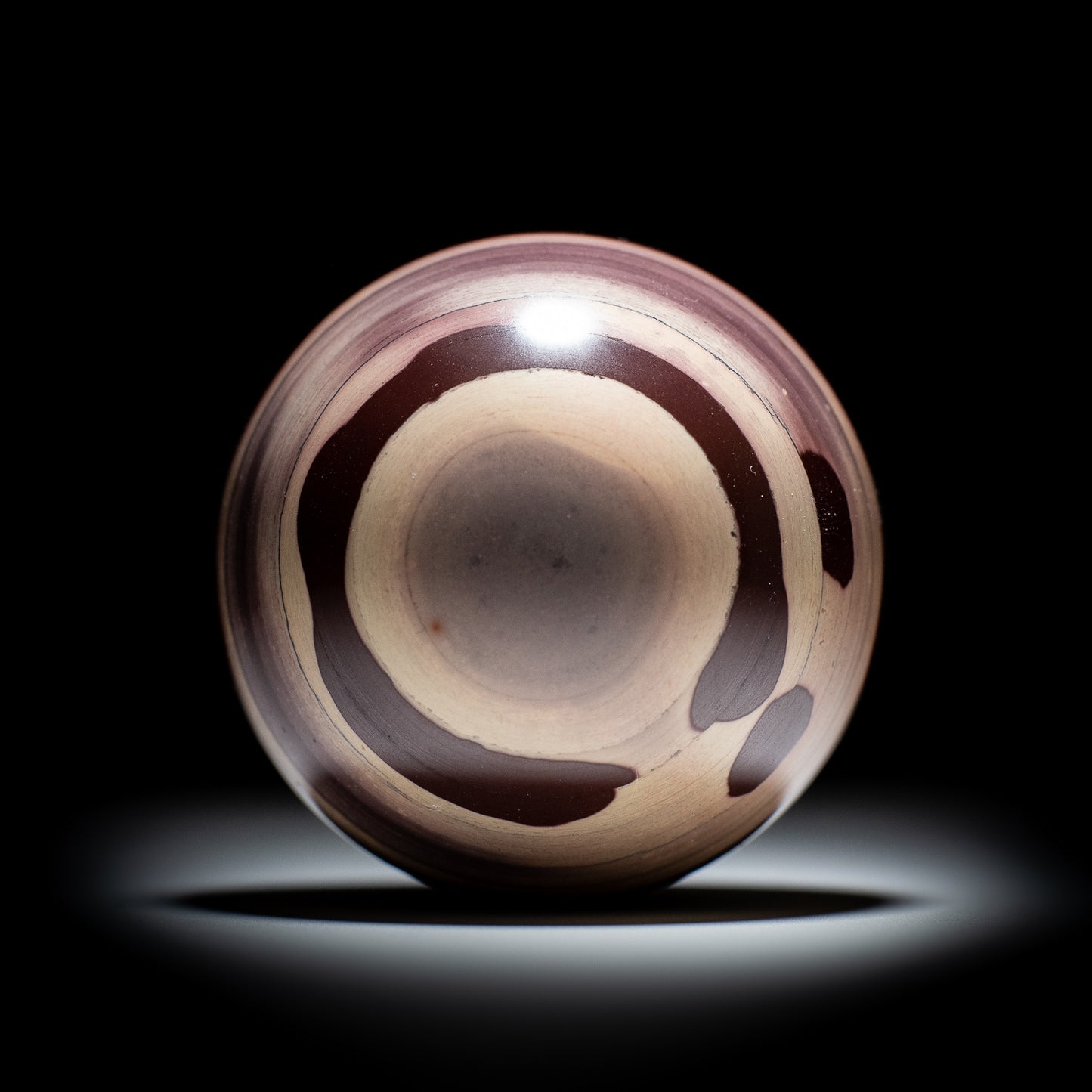 Zebra Rock Sphere - 11