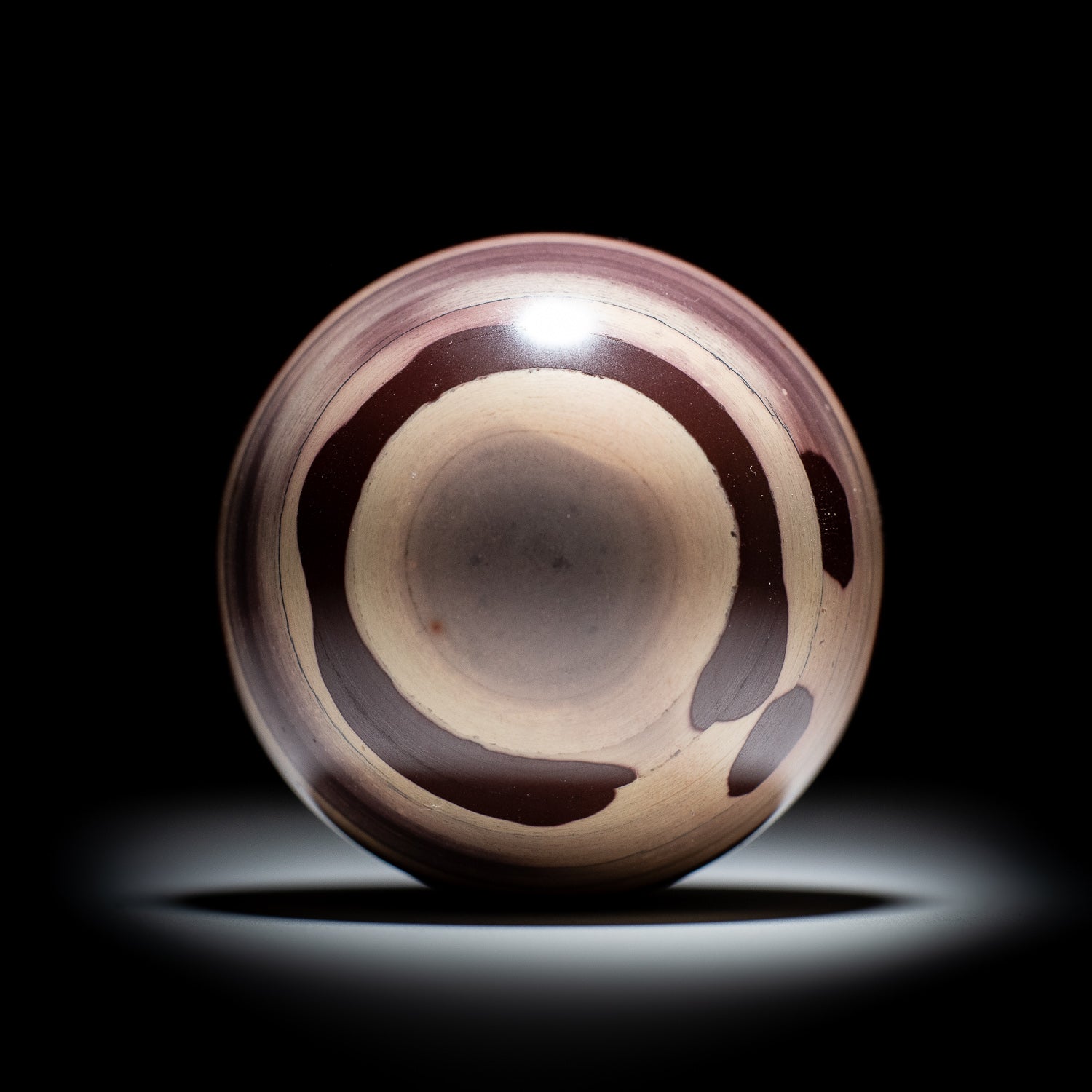 Zebra Rock Sphere - 11