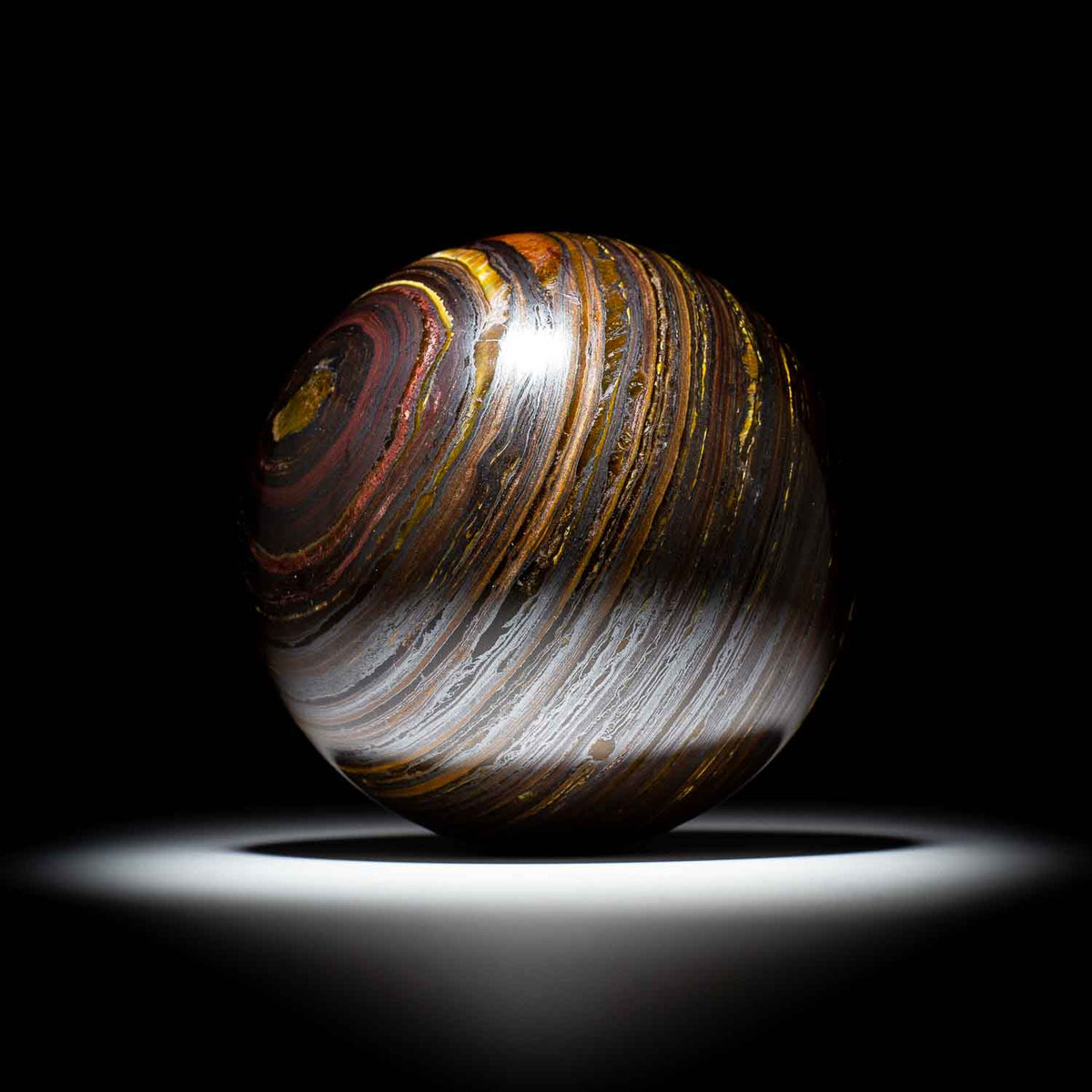 Spherical Iron Rocks Australian | Tiger Iron | Sphere | 100mm | Tiger Eye – Rocks On The Rocks